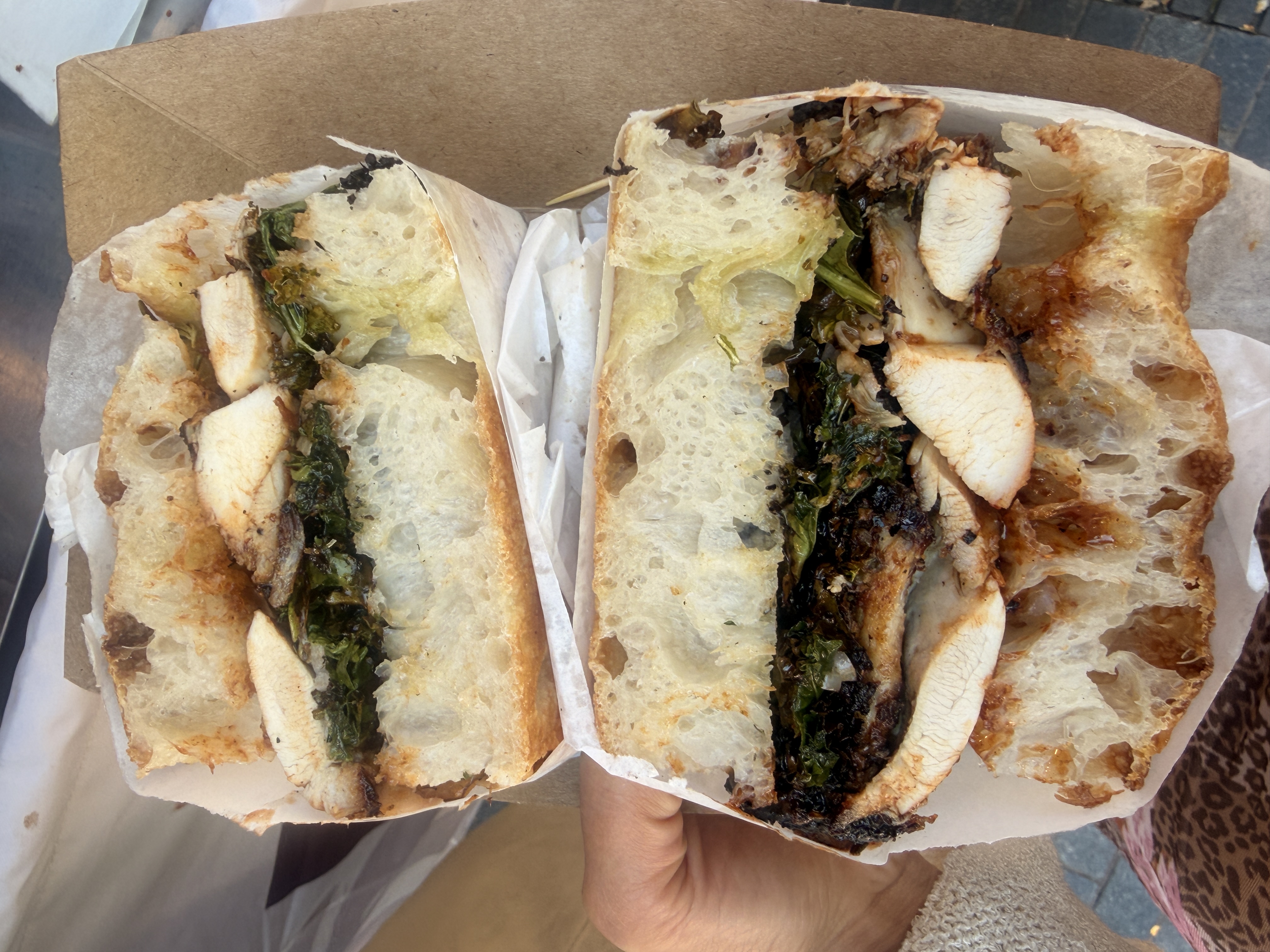 Jerk sandwiche